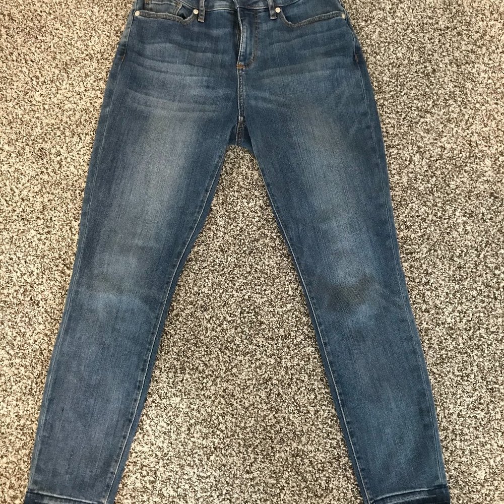 LOFT Curvy Fit Skinny Jeans